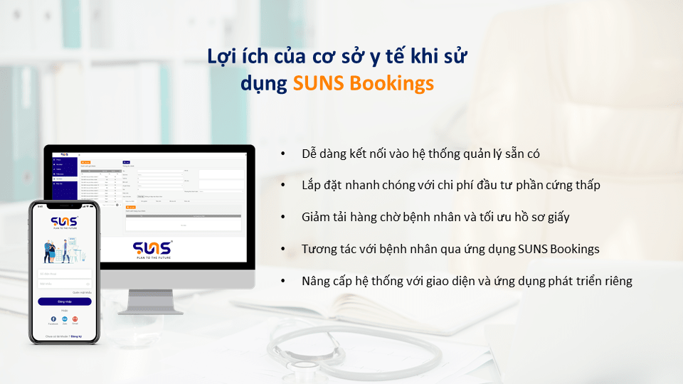 Lợi ích khi dùng hệ thống xếp hàng tự động SUNS Bookings