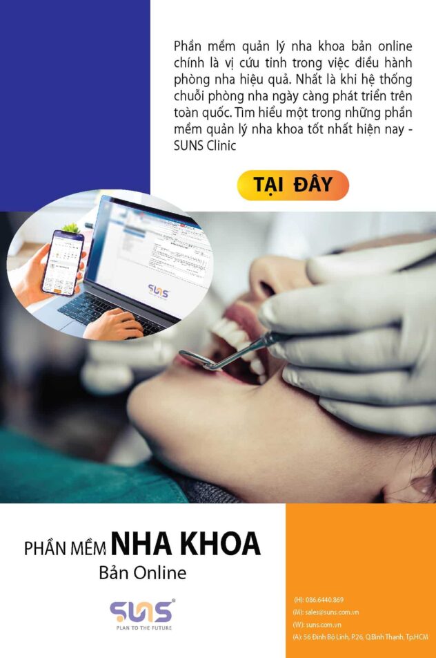 phần mềm quản lý nha khoa SUNS Clinic